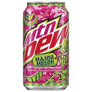 12oz Mountain Dew Major Melon Soda Can Candle Candles Handcrafted in TN